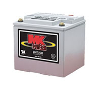 MK Powered 12V 48Ah Valve-Regulated Gelled Electrolyte Battery (8G40)