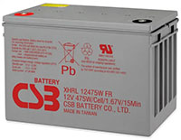 CSB 12V 119Ah Extreme High Rate Long Life UPS Battery (XHRL12475W)