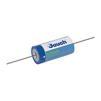 Jauch 3.6V 1650mAh Lithium Thionyl Chloride Battery with Axial Leads (ER14355J-P))