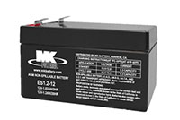 MK Powered 12V 1.2Ah Small Sealed VRLA AGM Battery (ES1.2-12)