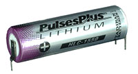 Tadiran 155 mAh Hybrid Layer Capacitor for PulsesPlus™ Battery with Polarized Tabs (HLC-1550/TP)