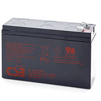 CSB 12V 6.4AH Valve Regulated Lead Acid Battery (HR1224W)