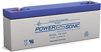 Power-Sonic PS Series 12V 2.5 Ah Sealed Rechargeable Lead Acid Battery (PS1220)