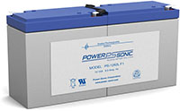 Power-Sonic PS Series 12V 9 Ah Sealed Rechargeable Lead Acid Battery (PS1282L)