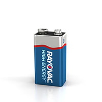 Rayovac 9V Alkaline Battery