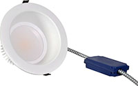 92 W, 3000K, 3500K, and 4000K CCT Retrofit LED Downlight -<br><i> Photo courtesy of OSRAM SYLVANIA Inc.</i>