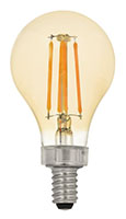 4 W Candelabra Base Decorative LED Bulb/Lamp - <br><i> Photo courtesy of OSRAM SYLVANIA Inc.</i>