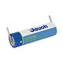 Jauch 3.6V 2600mAh Lithium Thionyl Chloride Battery with Solder Tabs (ER14505J-T)