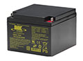 MK Powered 12V 26Ah Small Sealed VRLA AGM Battery (ES26-12SA)