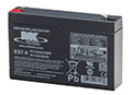 MK Powered 6V 7Ah Small Sealed VRLA AGM Battery (ES7-6)