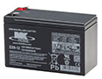 MK Powered 12V 9Ah Small Sealed VRLA AGM Battery (ES9-12)