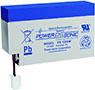 Power-Sonic PS Series 12V 0.80 Ah Sealed Rechargeable Lead Acid Battery (PS1208WL)