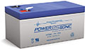 Power-Sonic PS Series 12V 3.4 Ah Sealed Rechargeable Lead Acid Battery (PS1230)