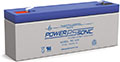 Power-Sonic PS Series 12V 3.8 Ah Sealed Rechargeable Lead Acid Battery (PS1238)