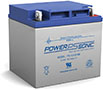 Power-Sonic PS Series 12V 40 Ah Sealed Rechargeable Lead Acid Battery (PS12400)