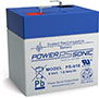 Power-Sonic PS Series 6V 1Ah Sealed Rechargeable Lead Acid Battery (PS610)