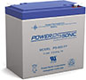 Power-Sonic PS Series 6V 6.5 Ah Sealed Rechargeable Lead Acid Battery (PS-665)