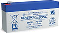 Power-Sonic PS Series 8V 3.2 Ah Sealed Rechargeable Lead Acid Battery (PS-832)